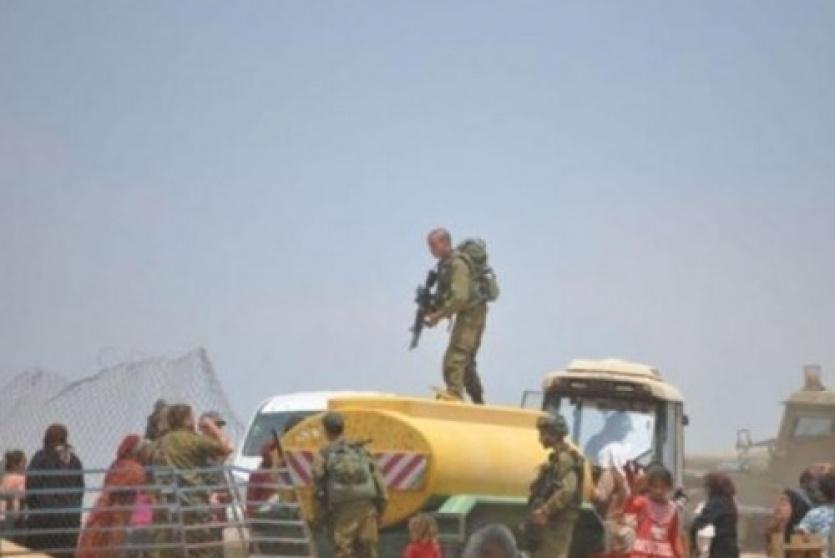 محاصرة منطقة عين الحلوة في الأغوار