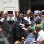 وقفة تضامنية مع نصرة للاقصى امام وزارة الأوقاف في رام الله 