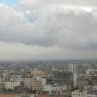 غزة: المطر يخفف من نار التهديدات الاسرائيلية