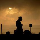 من حج الطائفة السامرية فجر اليوم في جبل جرزيم في مدينة نابلس