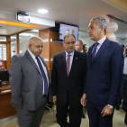 حفل افتتاح بنك الاستثمار الفلسطيني في رام الله