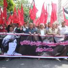 مسيرة ووقفة في تشريعي غزة مع الاسيرة النائب خالدة جرار