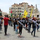 بالصور: فعالية طلابية في جامعة القدس المفتوحة احياء للذكرى 67 للنكبة