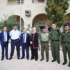 الحمد لله يتفقد قاعات طلاب الثانوية العامة في رام الله