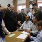 الحمد لله يتفقد قاعات طلاب الثانوية العامة في رام الله