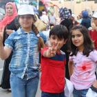 قافلة الشهيد ياسر عرفات السياحية لأطفال الشهداء والأسرى في نابلس