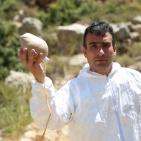 هندسة المتفجرات في الشرطة الفلسطينية تتلف كمية من الألعاب النارية