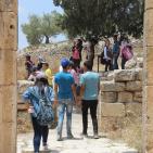 رحلة النادي الصيفي لمركز جبل النار إلى بلدة سبسطية