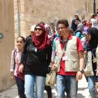 رحلة النادي الصيفي لمركز جبل النار إلى بلدة سبسطية