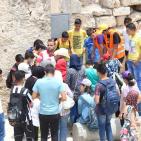 رحلة النادي الصيفي لمركز جبل النار إلى بلدة سبسطية