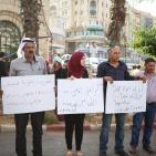 وقفة تضامنية مع الاسير خضر عدنان في رام الله