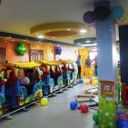 أبناء الشهداء والأسرى يفتتحون مدينة SUBWAY الحديثة للألعاب بمدينة غزة