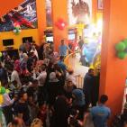 أبناء الشهداء والأسرى يفتتحون مدينة SUBWAY الحديثة للألعاب بمدينة غزة