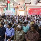 غزة: حفل تكريم وتوزع منحة شهداء حرب 2014 برعاية اماراتية