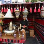 انارة فانوس شهر رمضان إحتفالا باستقبال الشهر الفضيل في رام الله