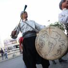 انارة فانوس شهر رمضان إحتفالا باستقبال الشهر الفضيل في رام الله