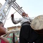 انارة فانوس شهر رمضان إحتفالا باستقبال الشهر الفضيل في رام الله