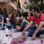 مجموعة يداً بيد للتغيير تُنظم إفطاراً جماعياً مع الطائفة المسيحية في نابلس