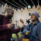 بالصور: برنامج على كيفك في بث مباشر من باب العامود وسط مدينة القدس