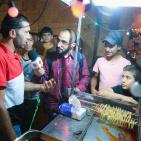 بالصور: برنامج على كيفك في بث مباشر من باب العامود وسط مدينة القدس