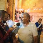 بالصور: برنامج على كيفك في بث مباشر من باب العامود وسط مدينة القدس