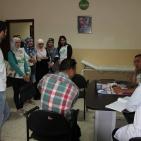 مؤسسة حوار للتنمية تُنظم زيارة لمجمع الشهداء الطبي العسكري في نابلس