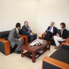 اجتماع  اللجنة الوزارية الفلسطينية الإيطالية المشتركة