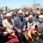 الحمد الله يفتتح ميدان الشهيد محمد أبو خضير