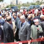 الحمد الله يفتتح ميدان الشهيد محمد أبو خضير