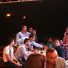 محمد اللحام في حرب ضرب في خيمة ليالي جراند بارك في رام لله