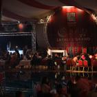 محمد اللحام في حرب ضرب في خيمة ليالي جراند بارك في رام لله