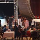 محمد اللحام في حرب ضرب في خيمة ليالي جراند بارك في رام لله