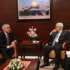 الرئيس يستقبل المبعوث الروسي لعملية السلام سيرجي فرشنيين.