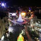 اجواء العيد في مدينة رام الله