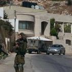 بالصور : اعتقال شاب عقب اقتحام قوات الاحتلال مدينة نابلس