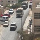 بالصور : اعتقال شاب عقب اقتحام قوات الاحتلال مدينة نابلس