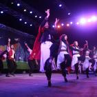 عرض لفرقة جذور للدبكة الشعبية في ثاني أيام مهرجان بيرزيت