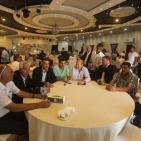 جولة الوفد الاقتصادي الكبير من الضفة في غزة