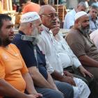 غزة: خيمة عزاء للشهيد الرضيع 