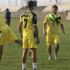 أهلي الخليل في غزة غزة مشاعر سعادة وحصة تدريبية