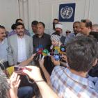 اعتصام أمام مقر الامم المتحدة بدمشق تضامنا مع شعبنا واستنكارا لجريمة دوما