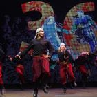 عرض لفرقة الفنون الشعبية الفلسطينية في مهرجان فلسطين الدولي