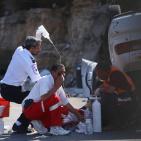 بالصور : عملية الدهس المزعومة شرق رام الله