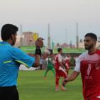 مباراة ذهاب كأس فلسطين بين 