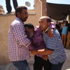 جماهير غاضبة تشيع جثمان الشهيد سعد دوابشة