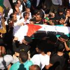 جماهير غاضبة تشيع جثمان الشهيد سعد دوابشة