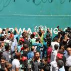 غزة: الجبهة الشعبية تنظم اعتصاماً حاشدا احتجاجاً على قرارات الأونروا الأخيرة