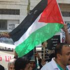 وقفة تضامنية مع الأسير المضرب محمد علان وسط الخليل