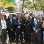 وقفة تضامنية مع الأسير المضرب محمد علان وسط الخليل