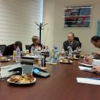 اجتماع صندوق الاستثمار مع المستثمرين في مقره في رام الله